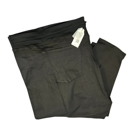 Universal Standard Seine High Waisted Skinny Jeans Sz 40 (4XL) Black 27" Inseam - Picture 7 of 7